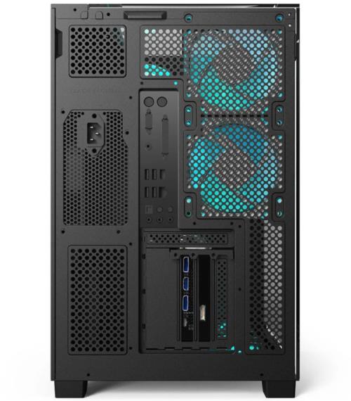 POWERBOOST JBST-PBA100B ECLIPSE SİYAH 8*ARGB Fan Triple Temperli Cam Type-C Ahşap Mid-T Seaview ATX Gaming Kasa Akvaryum